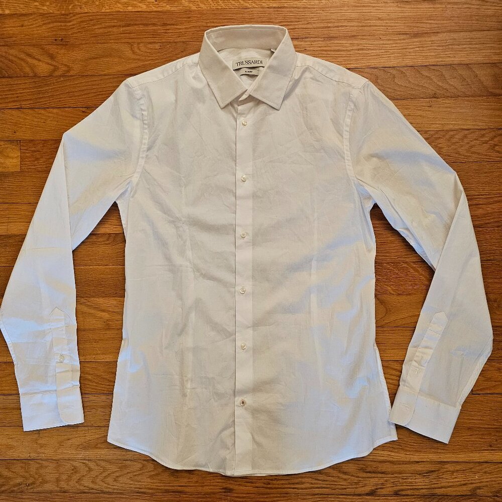 US Men's size 15 Neck Trussardi dress shirt